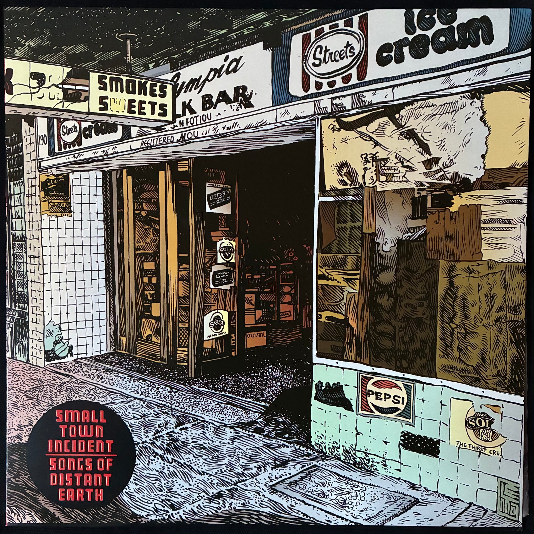 SMALL TOWN INCIDENT - SONGS OF DISTANT EARTH (USED VINYL 2019 AUS M-/M-)