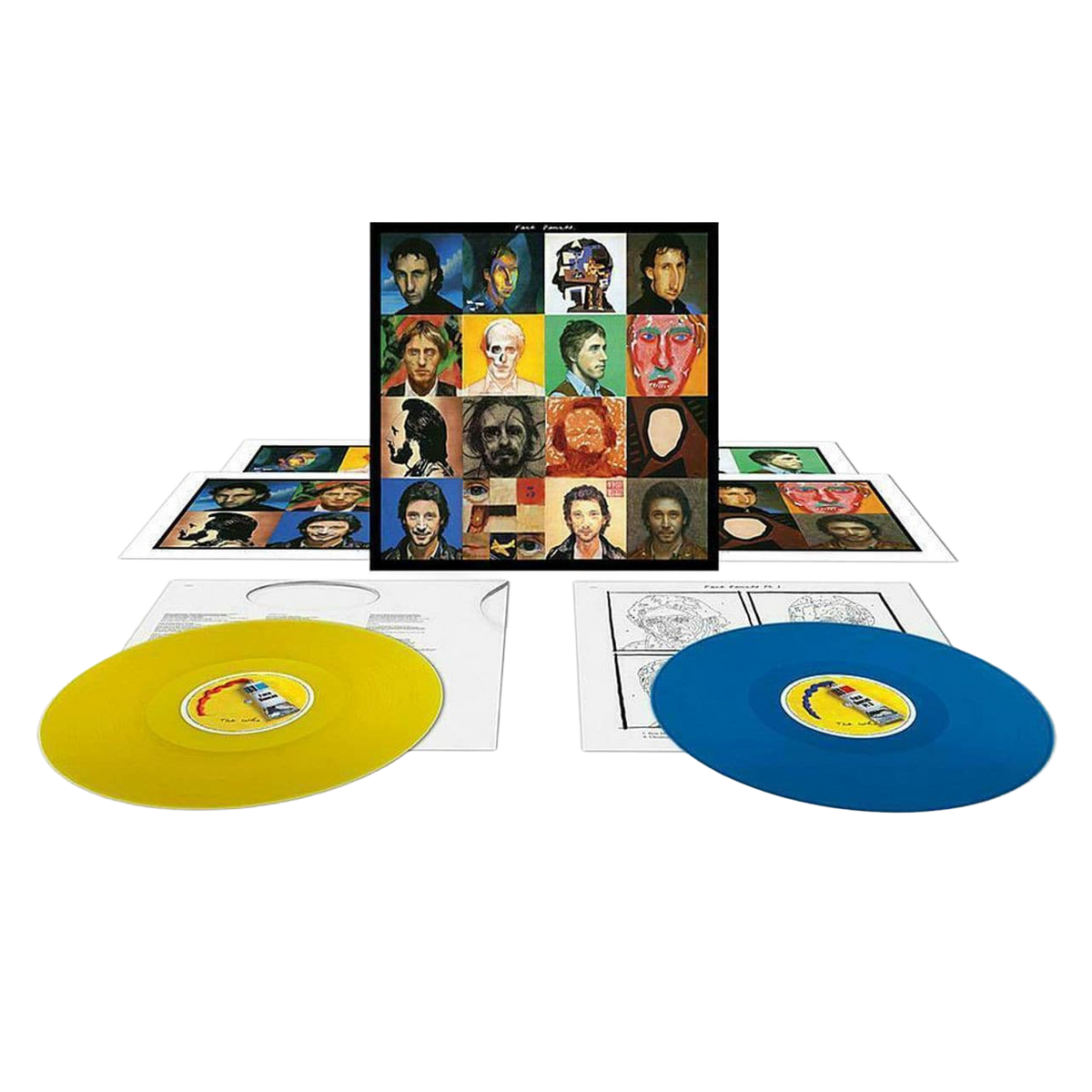 WHO - FACE DANCES (2LP) (HALF SPEED MASTERED) (YELLOW/BLUE COLOURED) VINYL