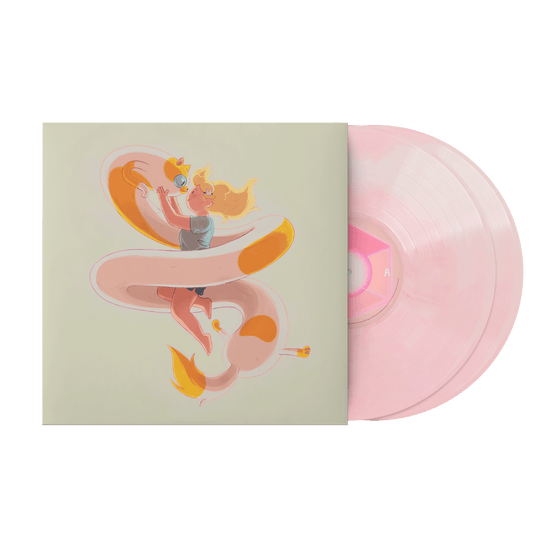 AMANDA JONES - ADVENTURE TIME: FIONNA AND CAKE OST : SEASONS 1&2 (2LP) (GUMBALL PINK COLOURED) VINYL