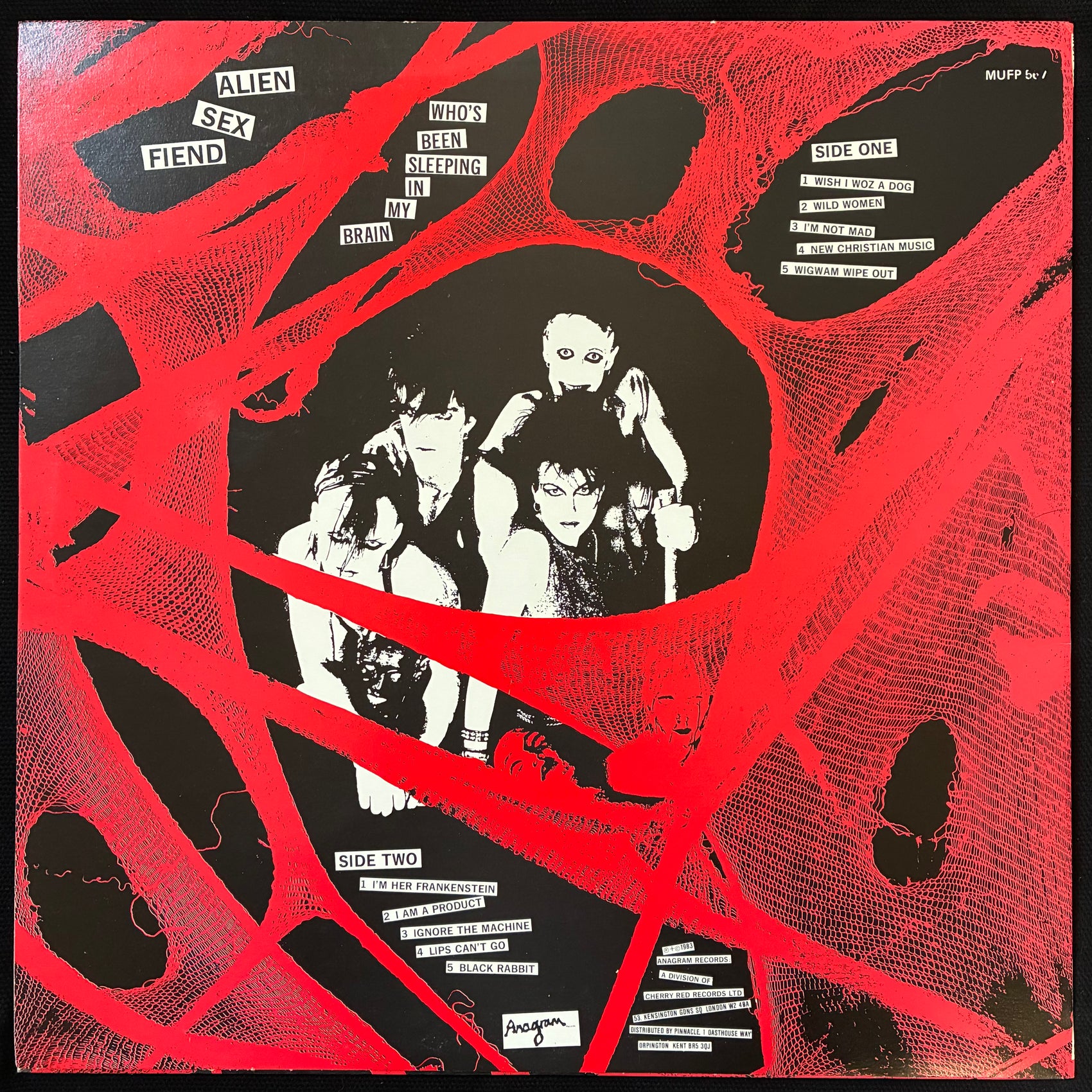 ALIEN SEX FIEND - WHO’S BEEN SLEEPING IN MY BRAIN (USED VINYL 1984 NZ M-/M-)