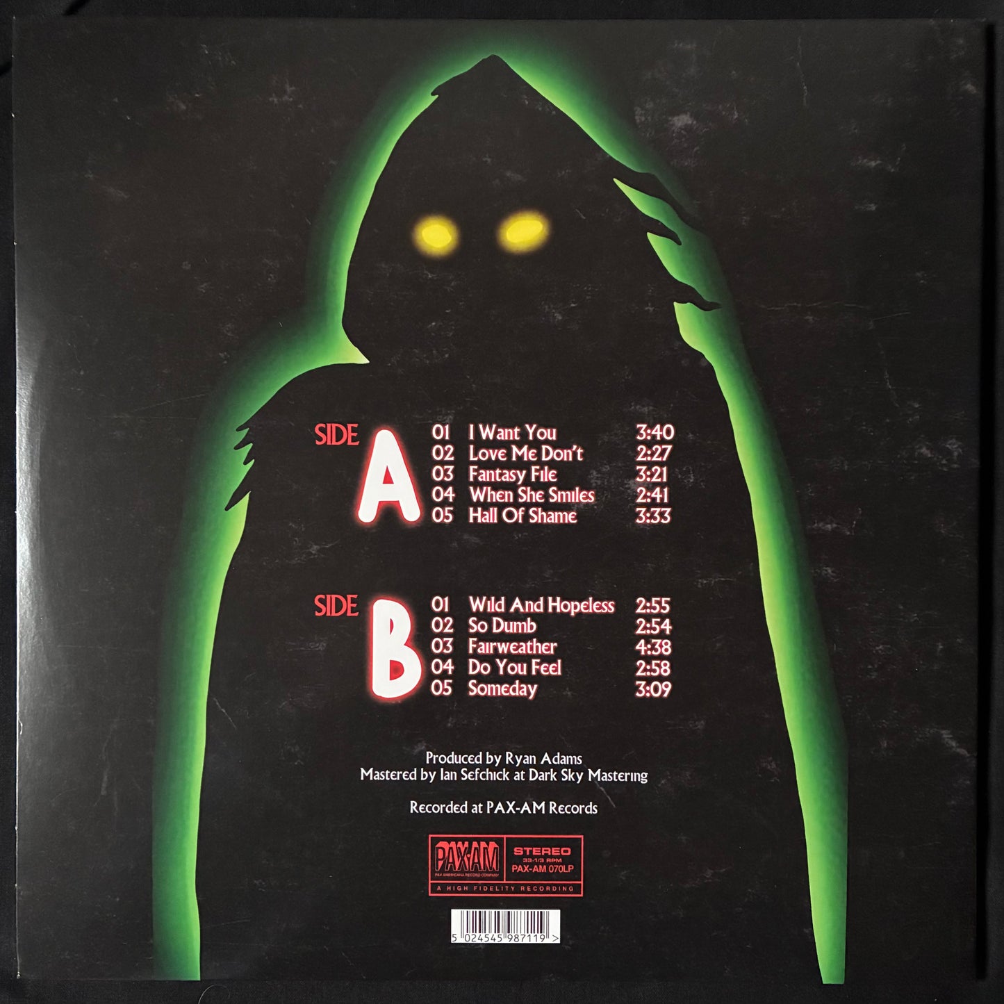 RYAN ADAMS - FM (RED TRANSLUCENT VINYL) (USED VINYL 2023 M-/M-)