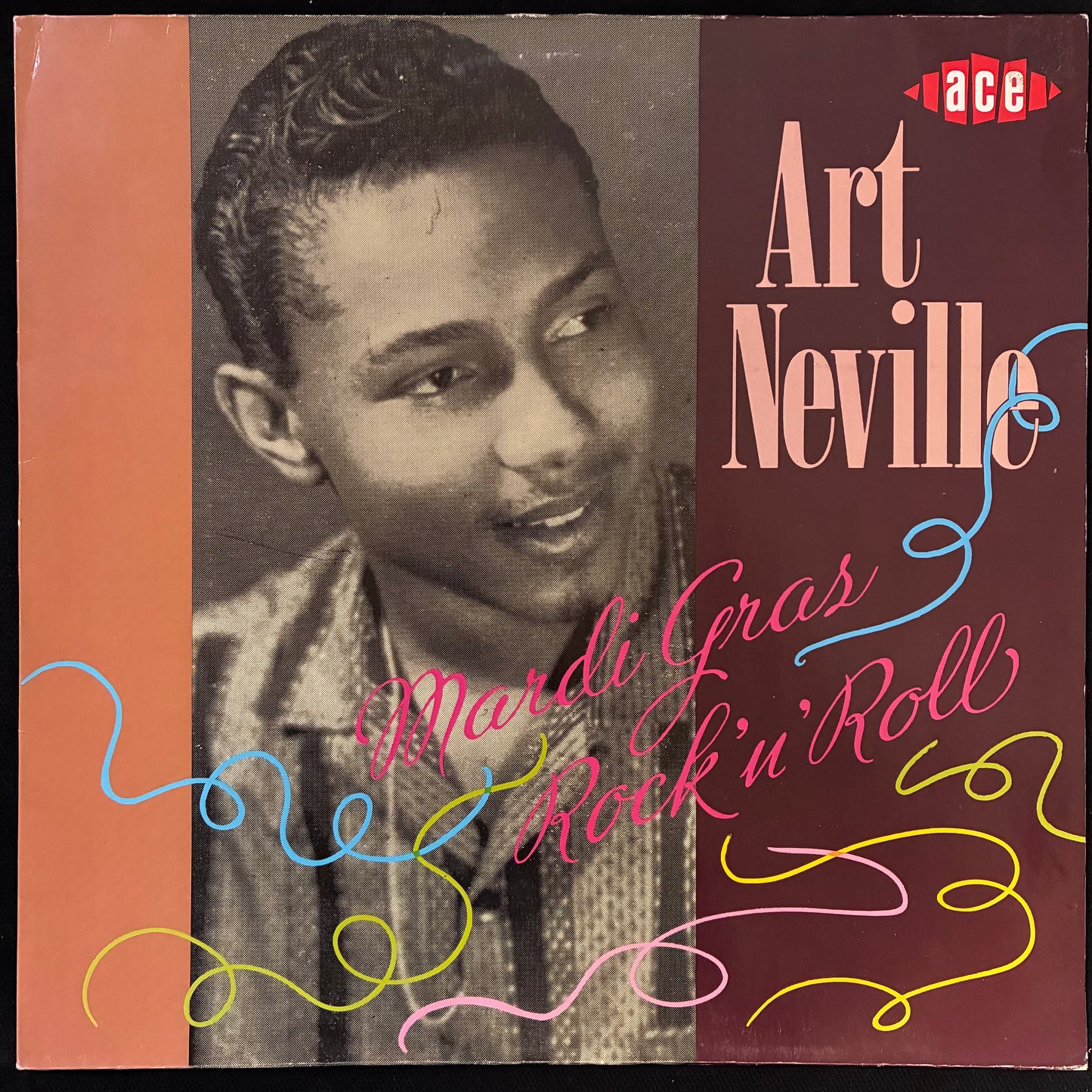 ART NEVILLE - MARDI GRAS ROCK'N'ROLL (USED VINYL 1986 UK M-/EX)