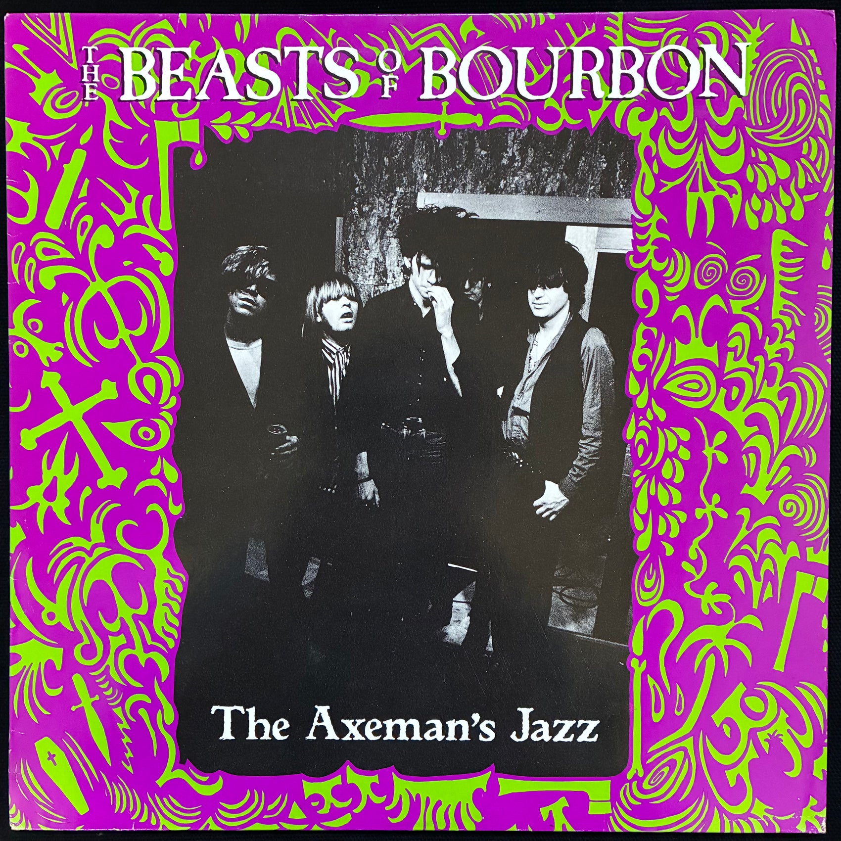 BEASTS OF BOURBON - THE AXEMAN’S JAZZ (USED VINYL 1988 GERMANY LP+7" M-/M-)