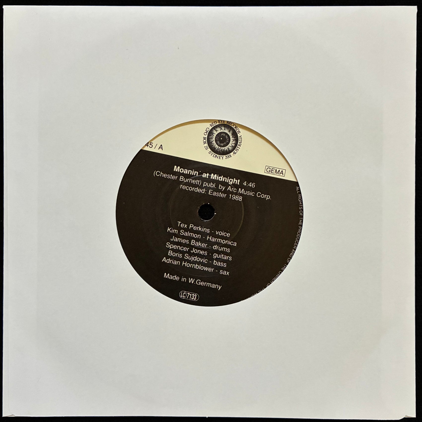 BEASTS OF BOURBON - THE AXEMAN’S JAZZ (USED VINYL 1988 GERMANY LP+7" M-/M-)