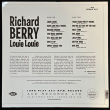Load image into Gallery viewer, RICHARD BERRY - LOUIE LOUIE (USED VINYL 2014 UK (RED VINYL) M-/EX+)
