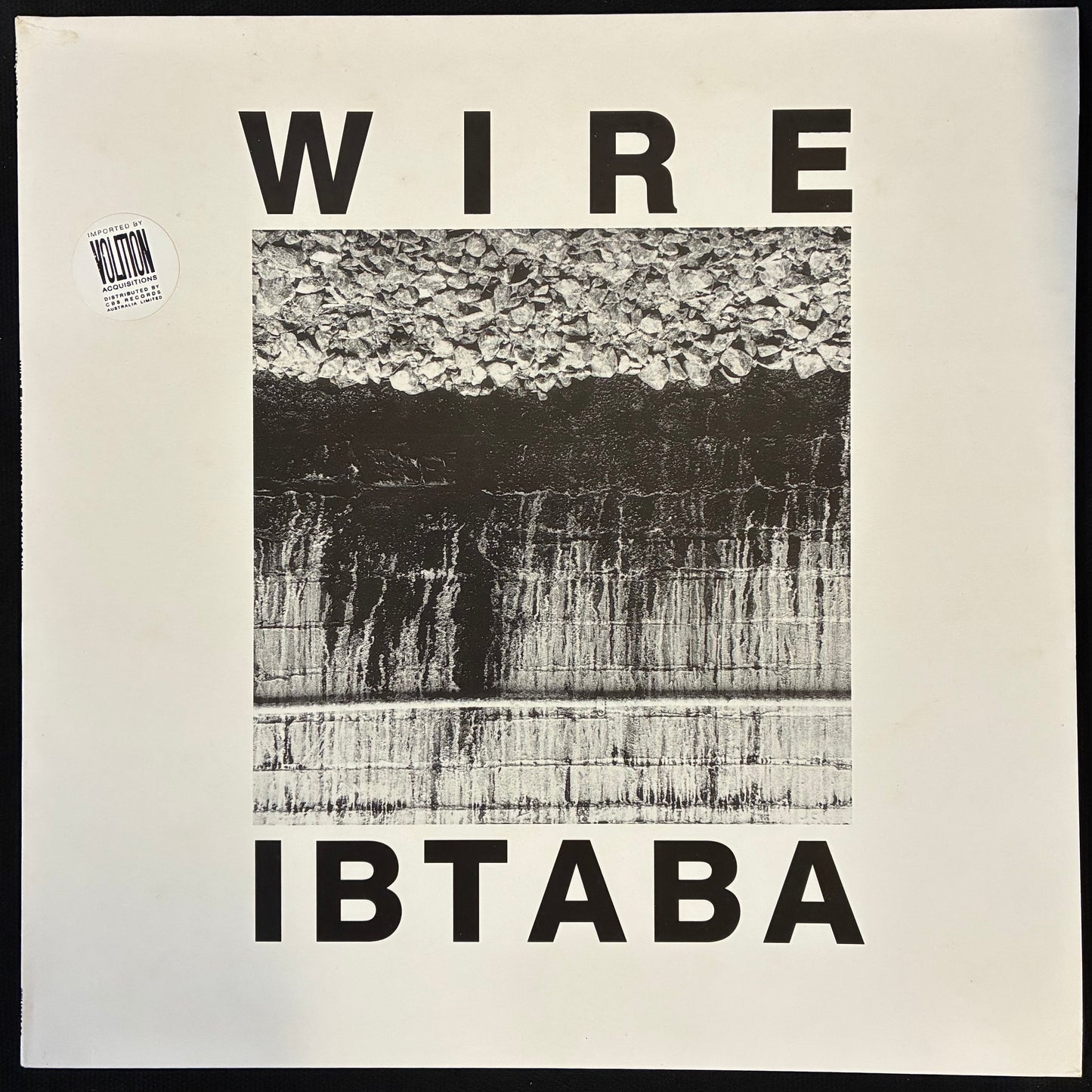 WIRE - IBTABA (USED VINYL 1989 UK M-/EX+)