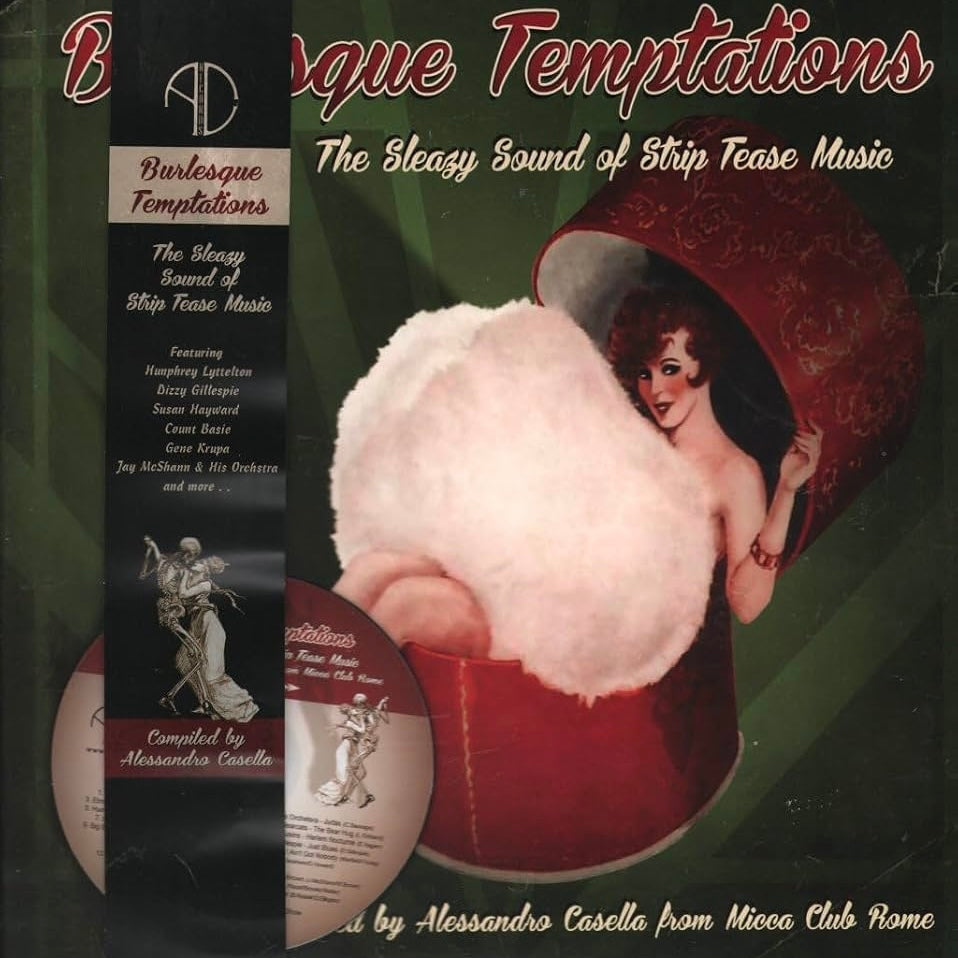 VARIOUS ARTISTS - BURLESQUE TEMPTATIONS: THE SLEAZY SOUND OF STRIP TEASE MUSIC VINYL