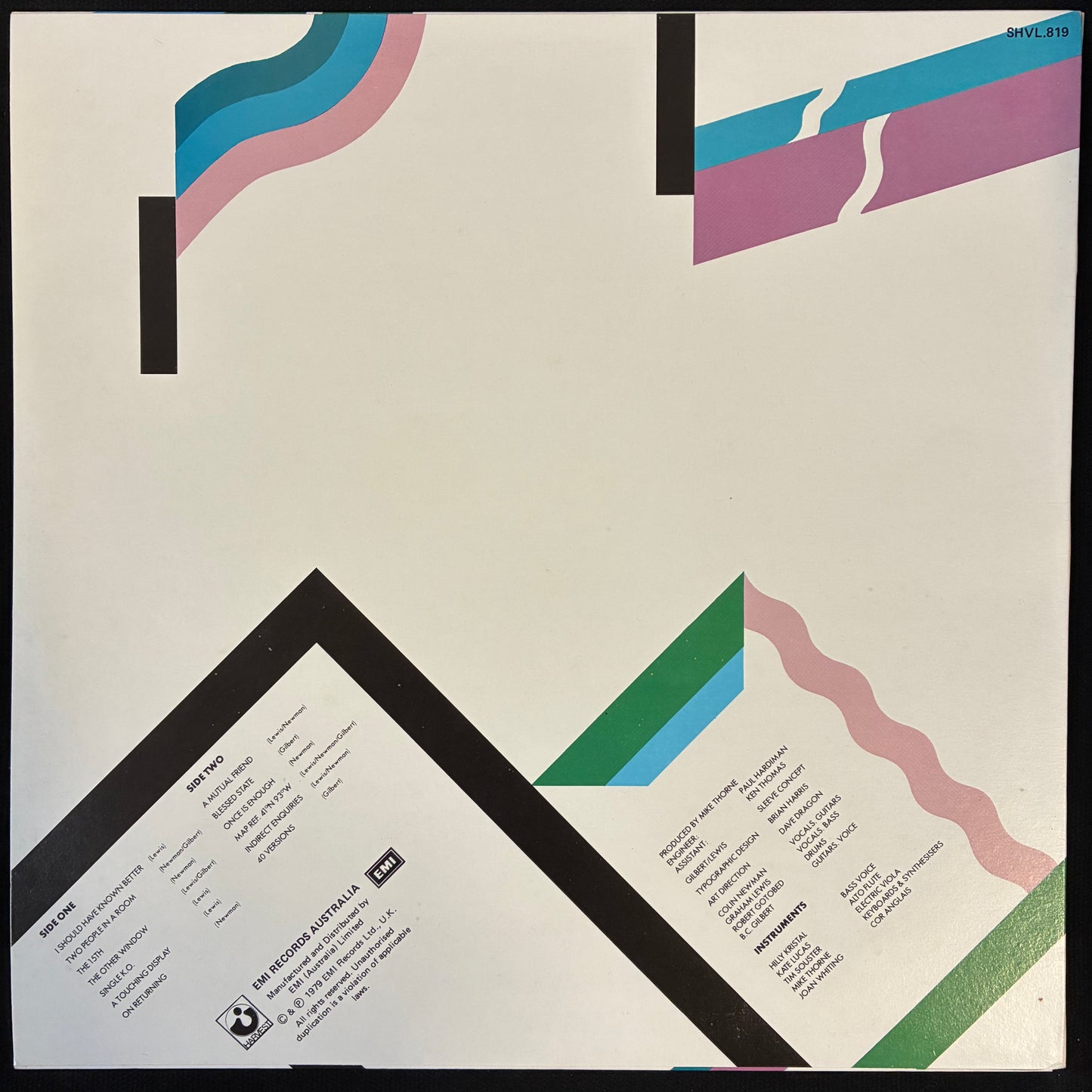 WIRE - 154 (USED VINYL 1980 AUS M-/M-)