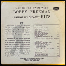 Load image into Gallery viewer, BOBBY FREEMAN - GET IN THE SWIM WITH BOBBY FREEMAN (USED VINYL 1965 US EX+/EX+)
