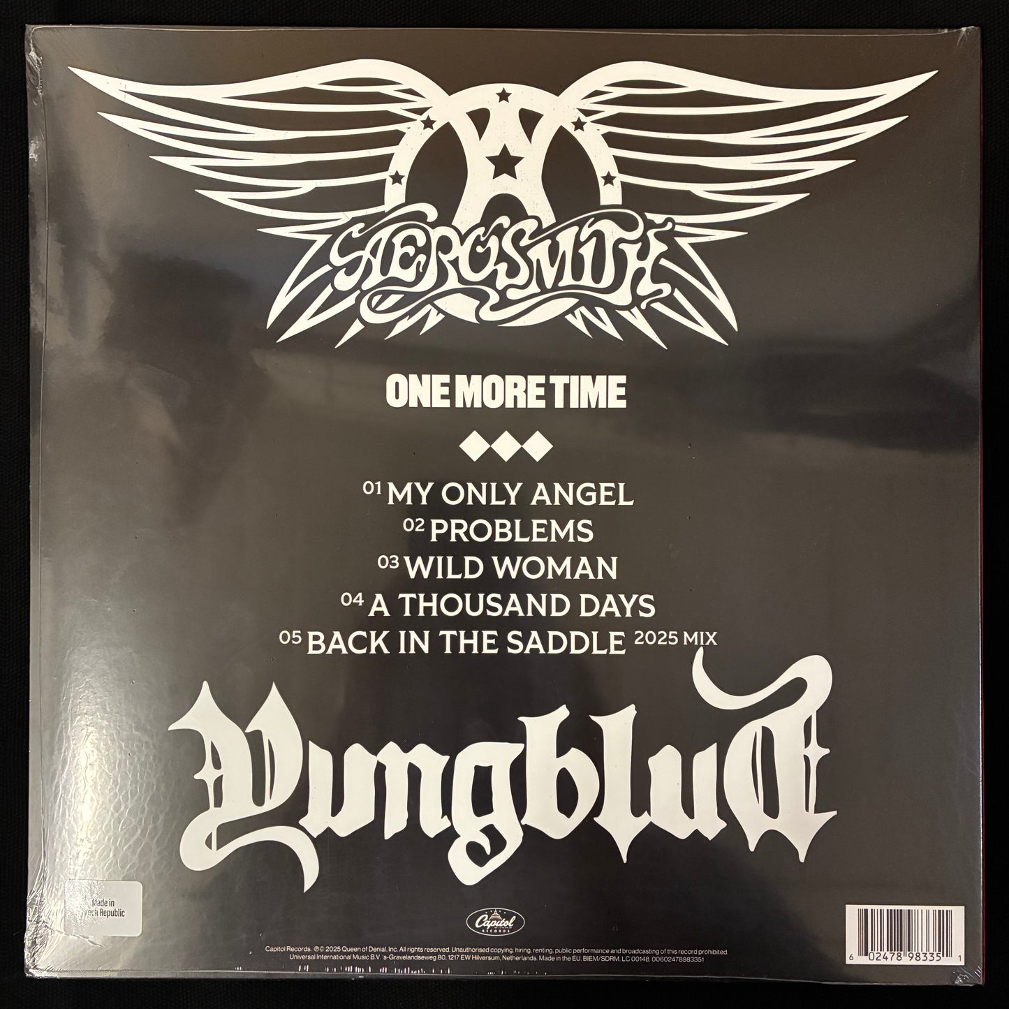 AEROSMITH & YUNGBLUD - ONE MORE TIME (ETCHED) VINYL
