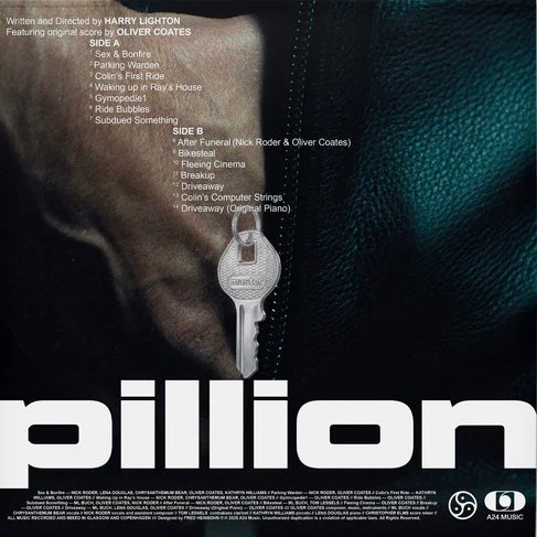 OLIVER COATES - PILLION OST (TEAL COLOURED) VINYL