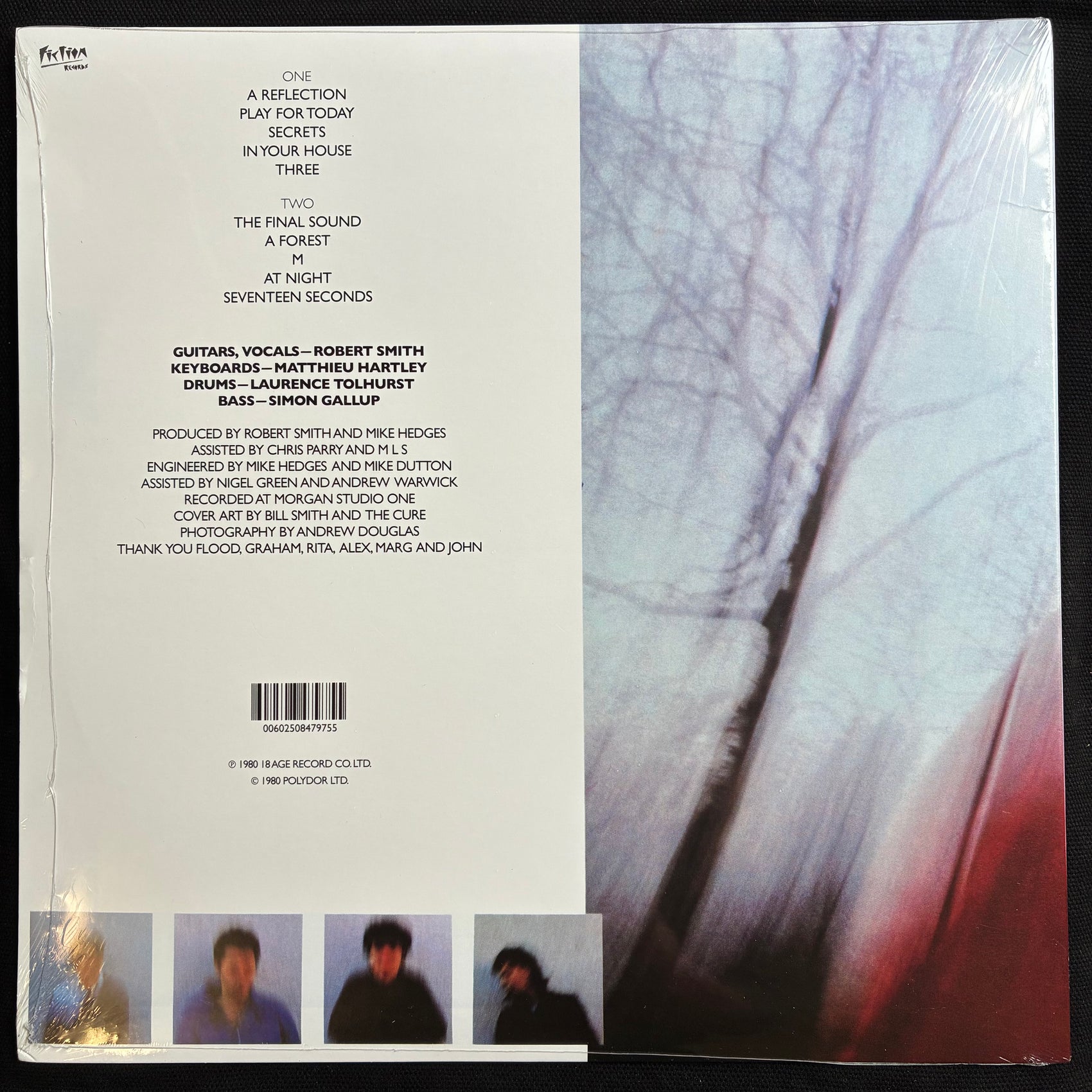 CURE - SEVENTEEN SECONDS (PICTURE DISC RSD 2020) VINYL