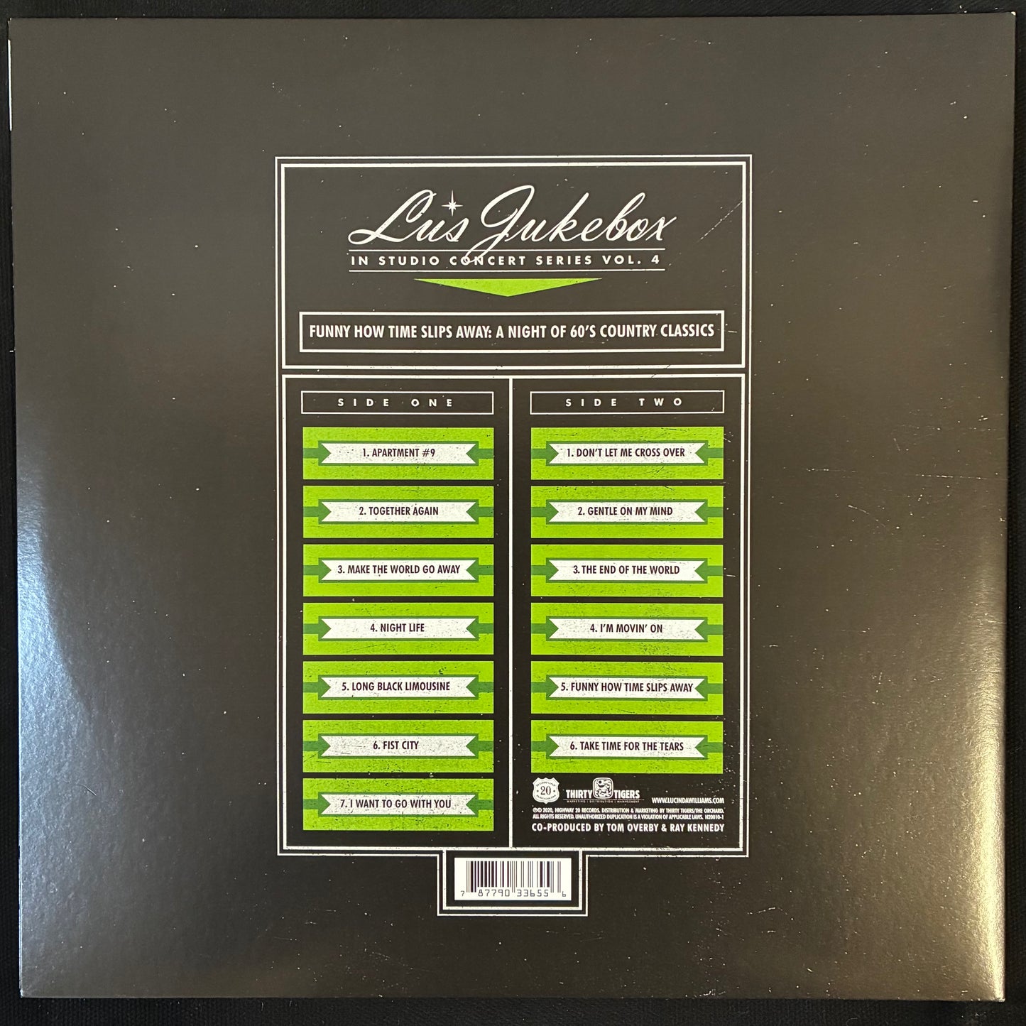 LUCINDA WILLIAMS - FUNNY HOW TIME SLIPS AWAY (USED VINYL 2020 US M-/M-)