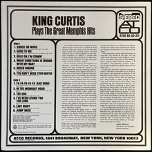 Load image into Gallery viewer, KING CURTIS - PLAYS THE GREAT MEMPHIS HITS (USED VINYL US (RED VINYL) M-/M-)

