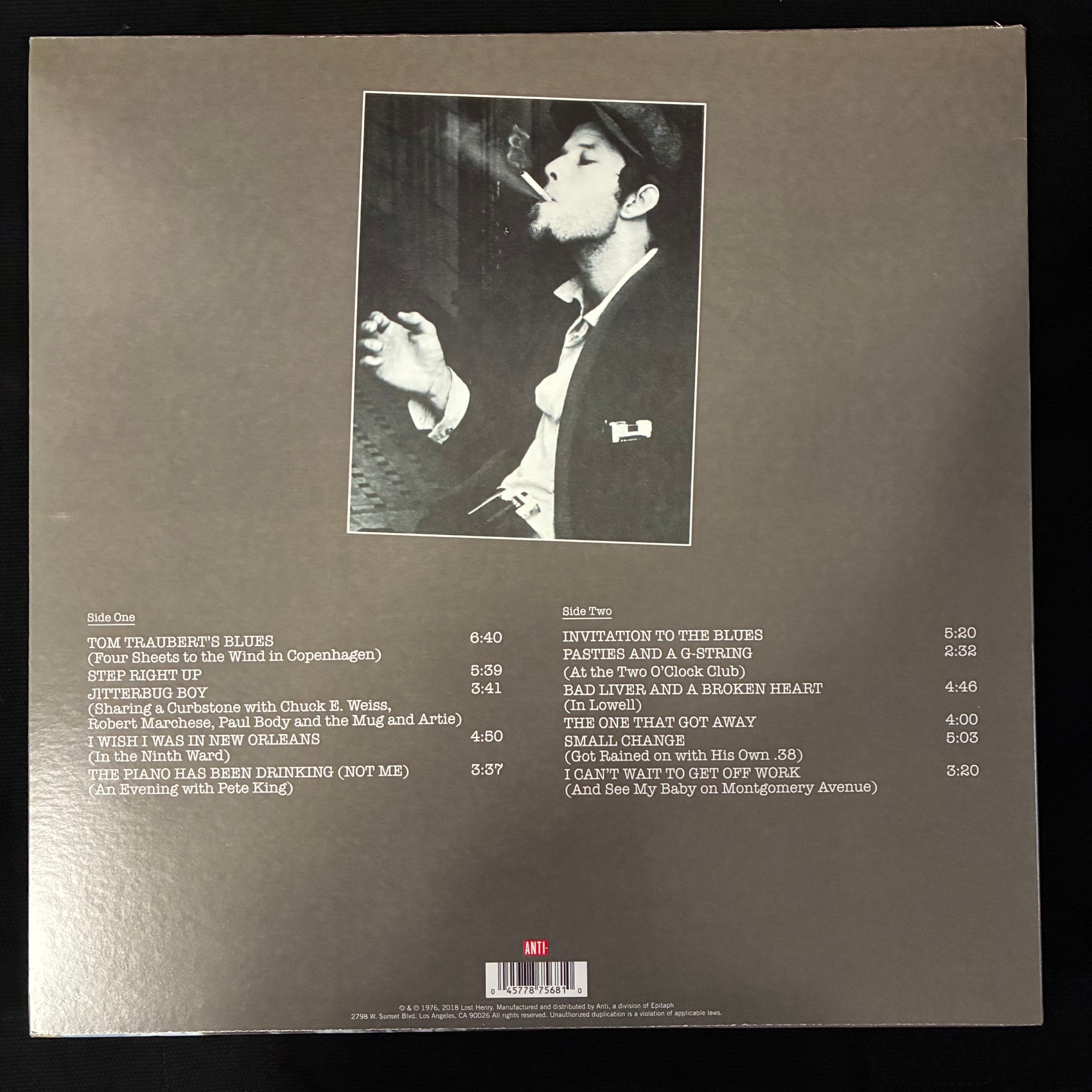 TOM WAITS - SMALL CHANGE (USED VINYL 2018 US M-/M-)