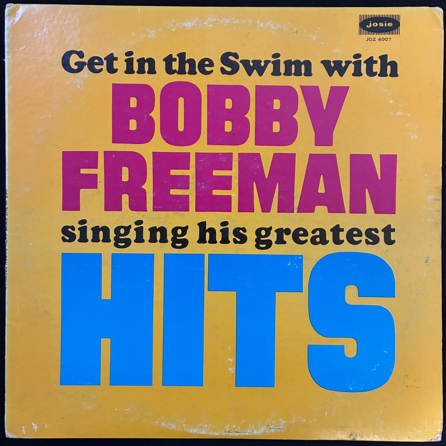 BOBBY FREEMAN - GET IN THE SWIM WITH BOBBY FREEMAN (USED VINYL 1965 US EX+/EX+)