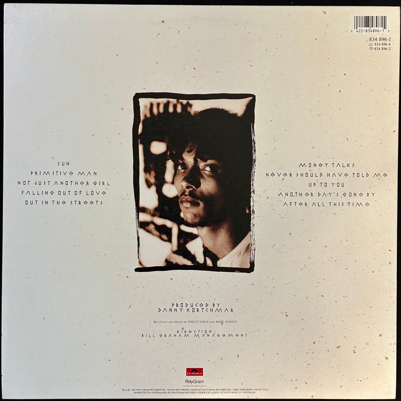 IVAN NEVILLE - IF MY ANCESTORS COULD SEE ME NOW (USED VINYL 1988 AUS M-/M-)