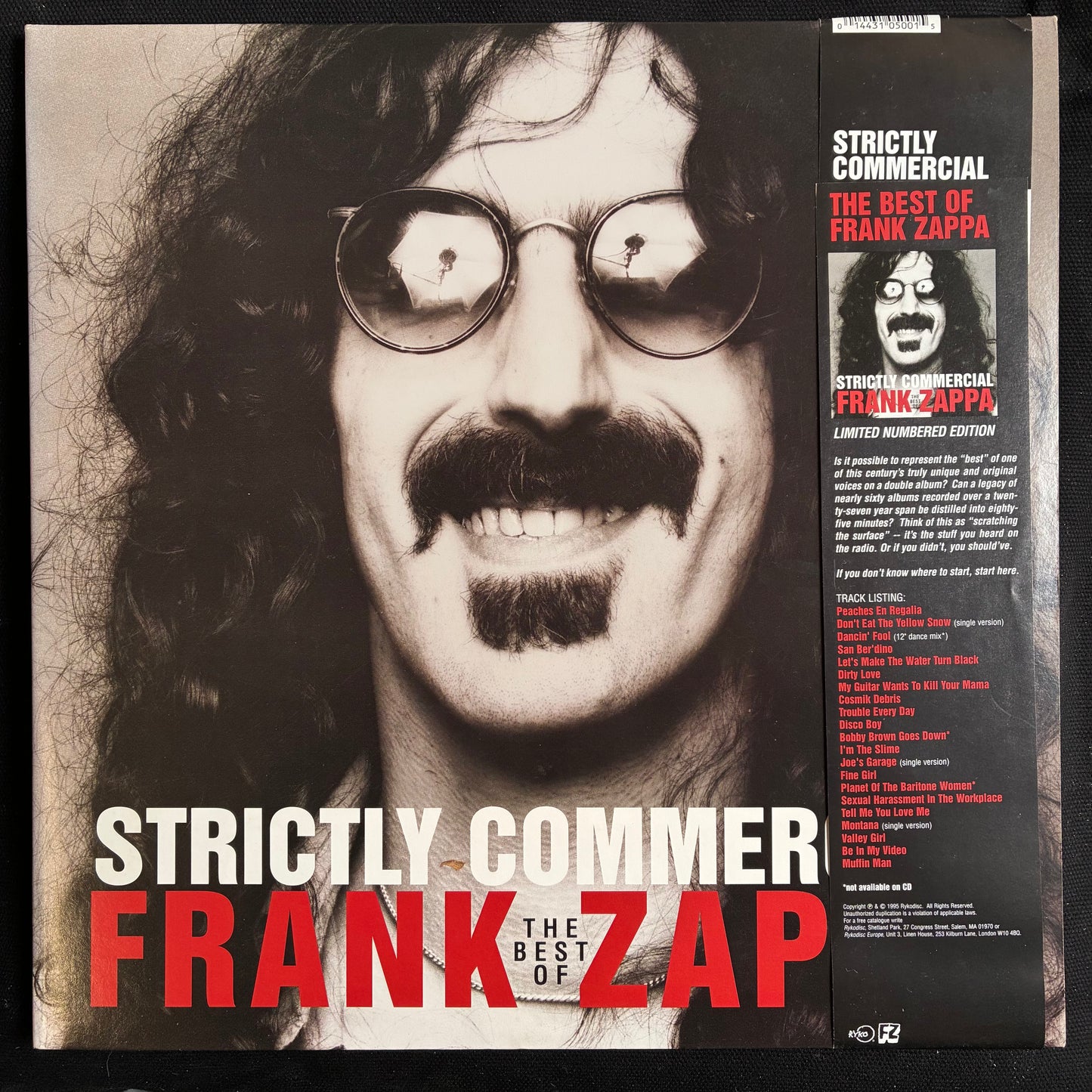 FRANK ZAPPA - STRICTLY COMMERCIAL (USED VINYL 1995 US 2LP M-/M-)