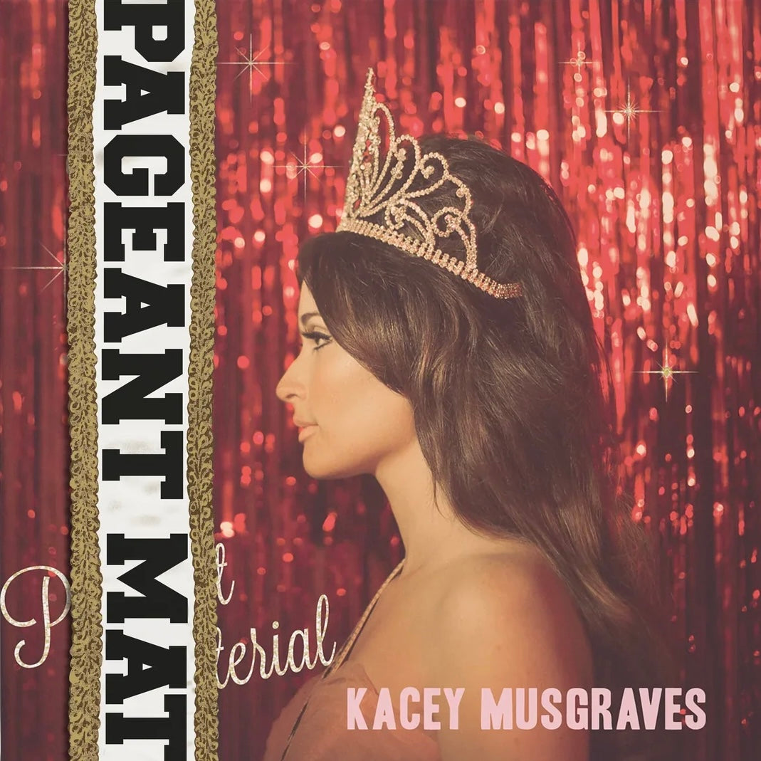 KACEY MUSGRAVES - PAGEANT MATERIAL (GOLD GLITTER COLOURED) VINYL