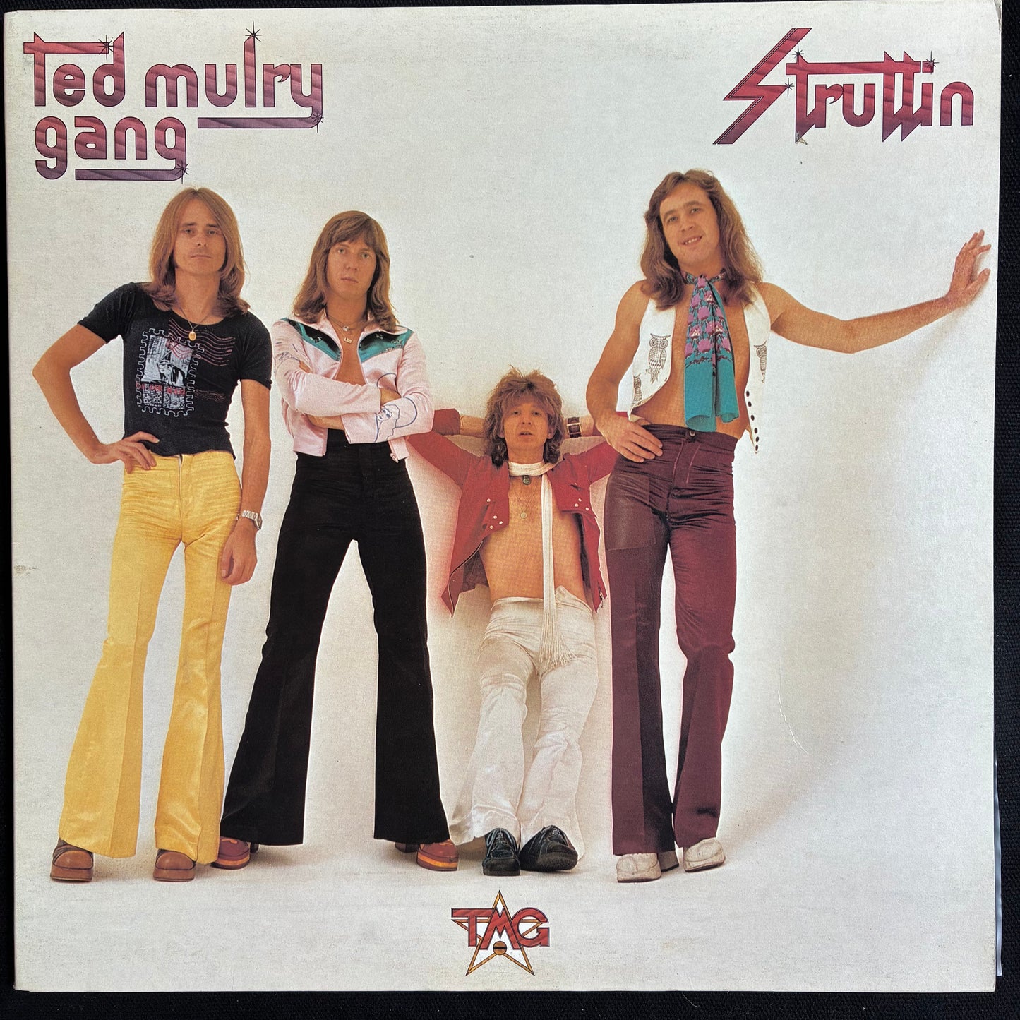 TED MULRY GANG - STRUTTIN (USED VINYL 1976 AUS LP M-/EX+)