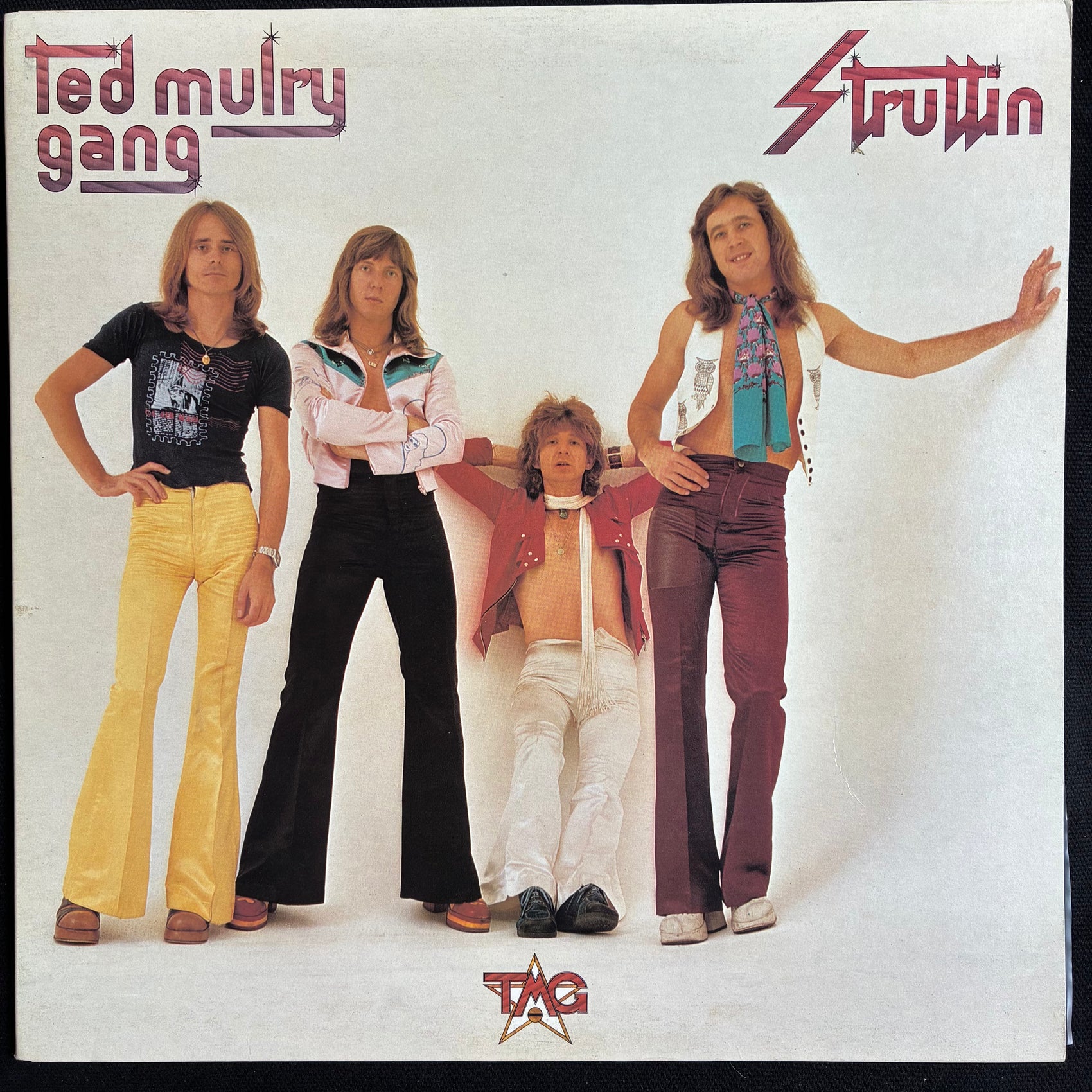TED MULRY GANG - STRUTTIN (USED VINYL 1976 AUS LP M-/EX+)