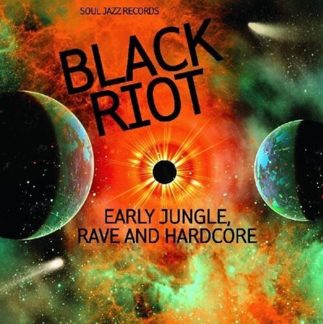 VARIOUS ARTISTS - BLACK RIOT: EARLY JUNGLE, RAVE & HARDCORE (2LP) VINYL