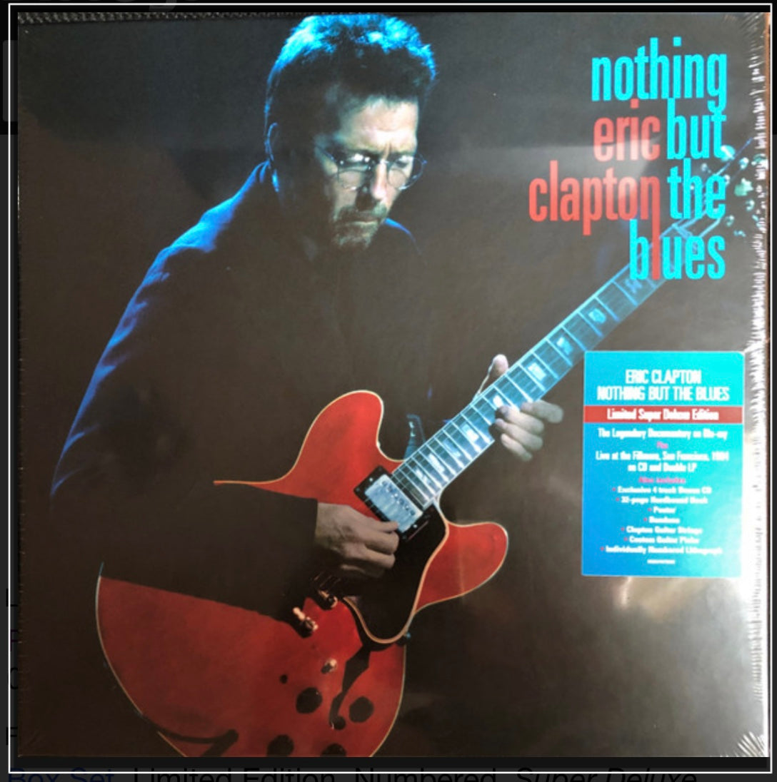 ERIC CLAPTON - NOTHING BUT THE BLUES BOX SET LTD ED.