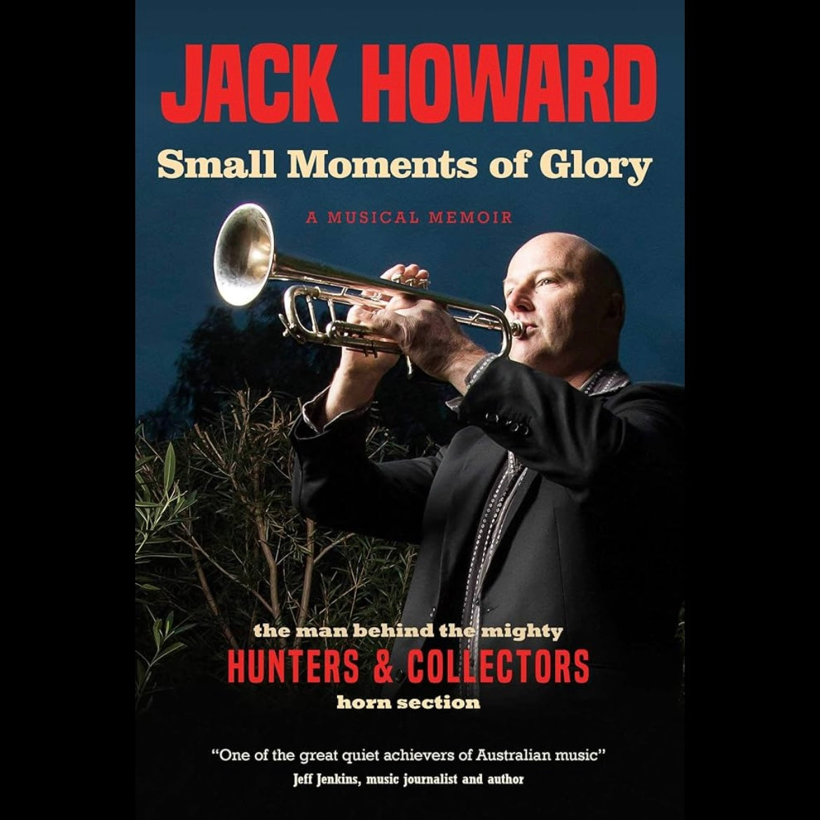 JACK HOWARD - SMALL MOMENTS OF GLORY / DOG SONGS BOOK + CD SIGNED
