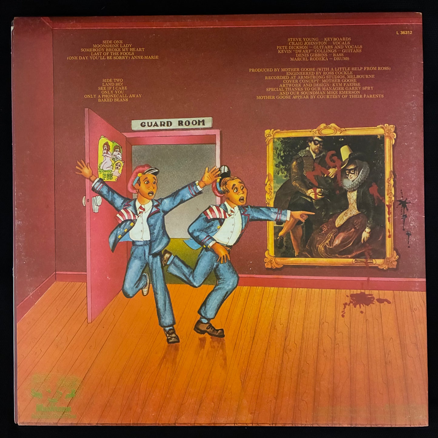MOTHER GOOSE - STUFFED (USED VINYL 1977 AUS EX+/EX+)