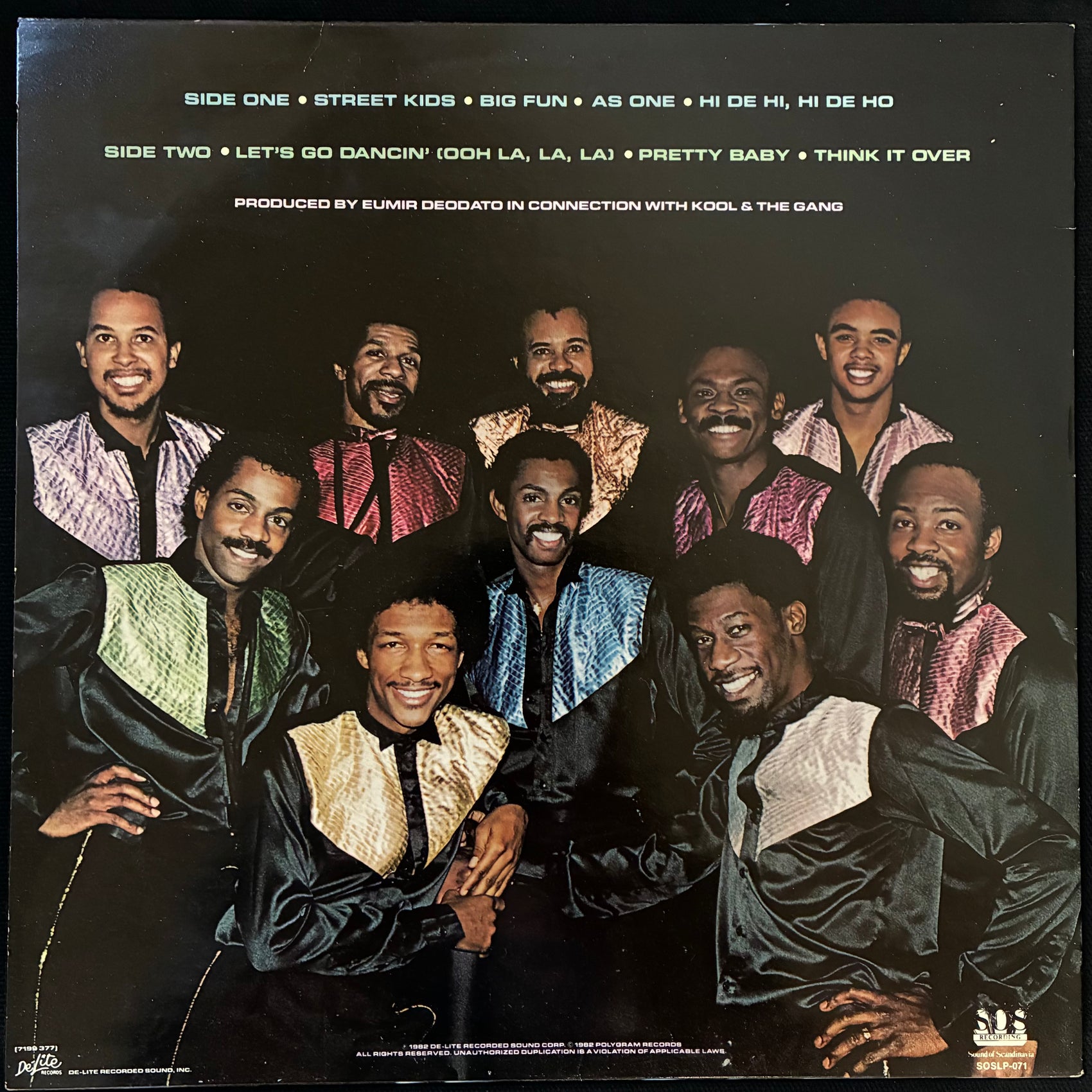 KOOL & THE GANG - AS ONE (USED VINYL 1982 SWEDEN M-/EX+)