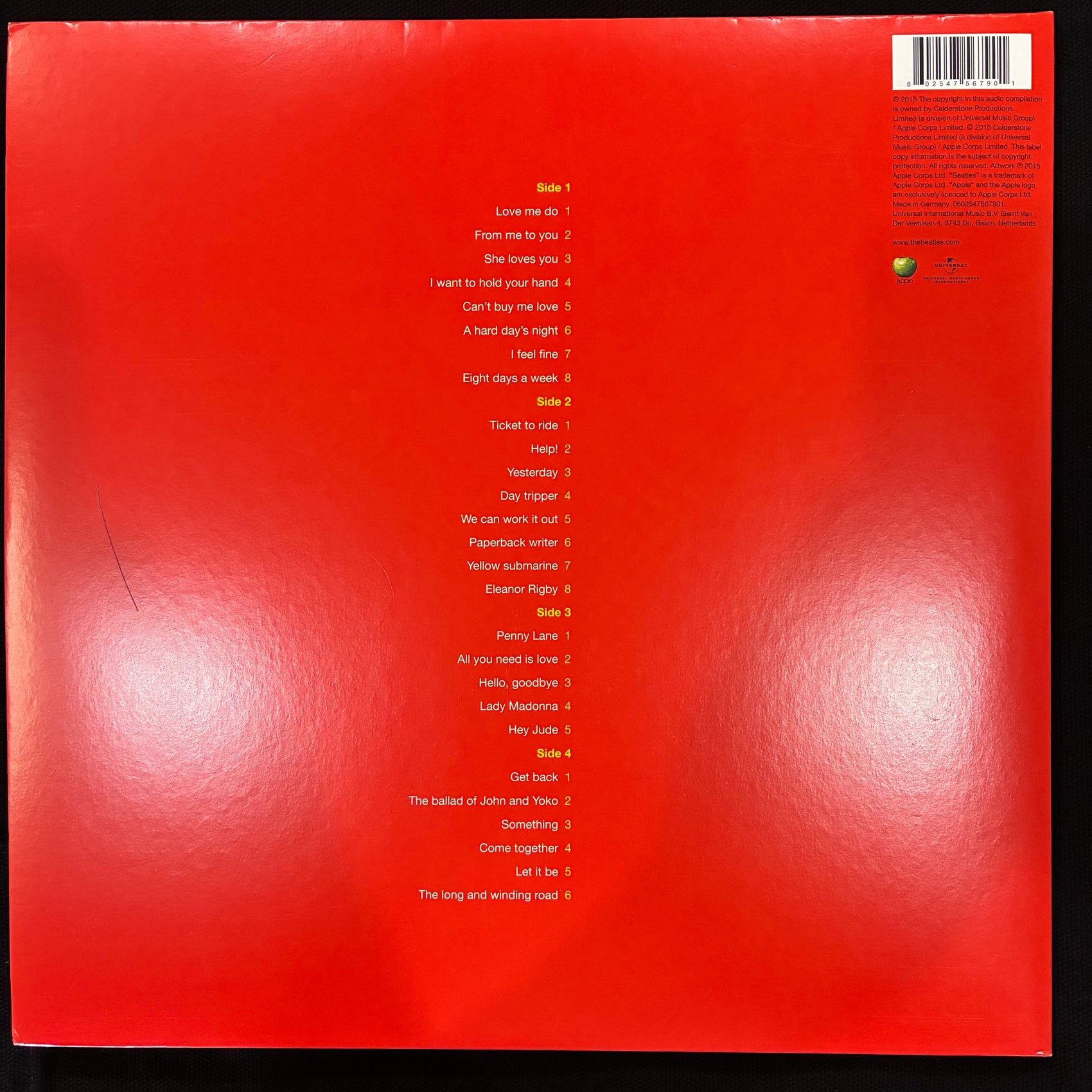 BEATLES - 1 (2LP) VINYL