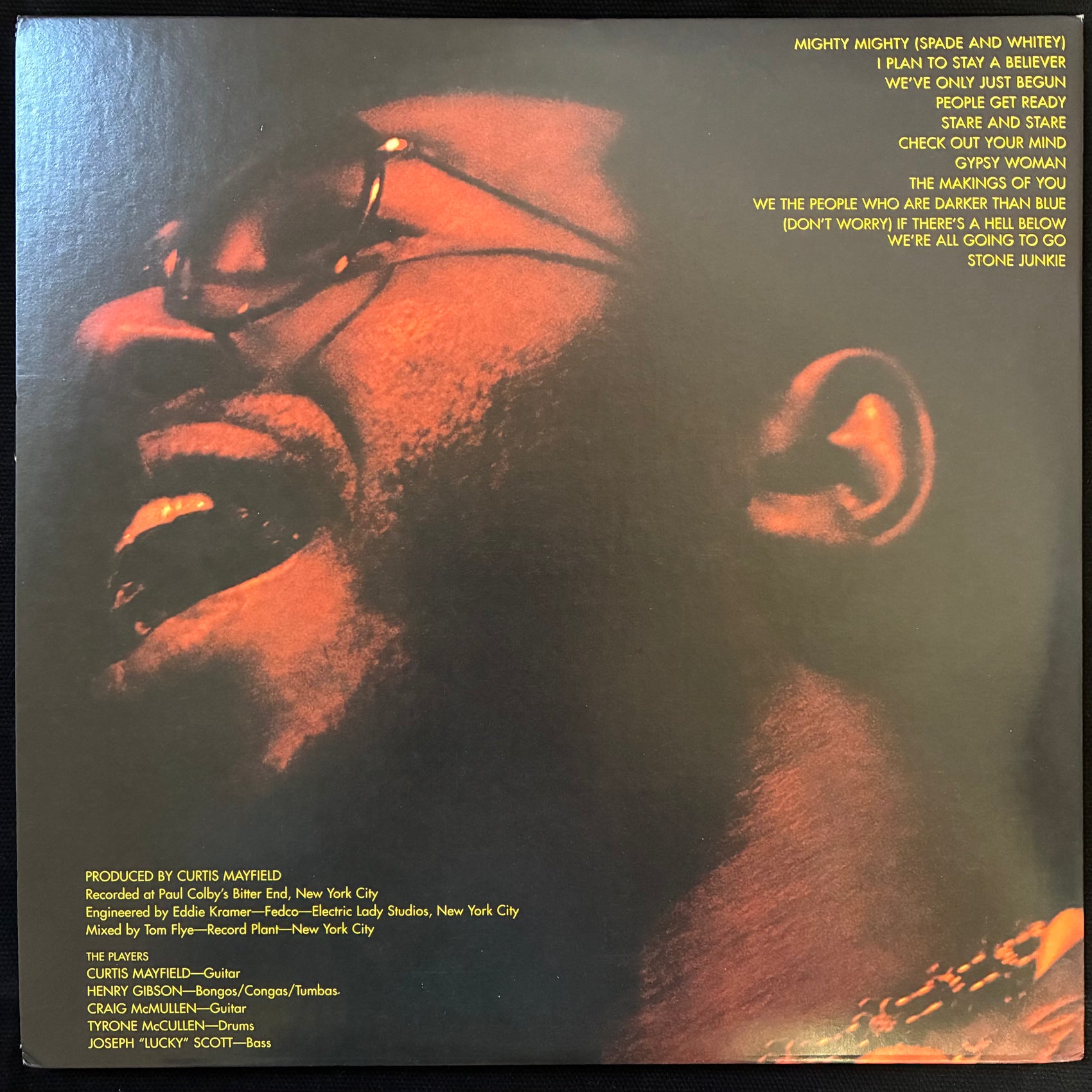 CURTIS MAYFIELD - CURTIS/LIVE (USED VINYL US 2LP M-/M-)