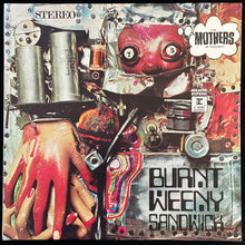 Load image into Gallery viewer, FRANK ZAPPA MOTHERS OF INVENTION - BURNT WEENY SANDWICH (USED VINYL 1975 UK EX+/EX+)
