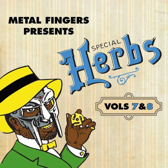 METAL FINGERS ‎- SPECIAL HERBS VOLUME 7 & 8 (COLOURED) (2LP) VINYL