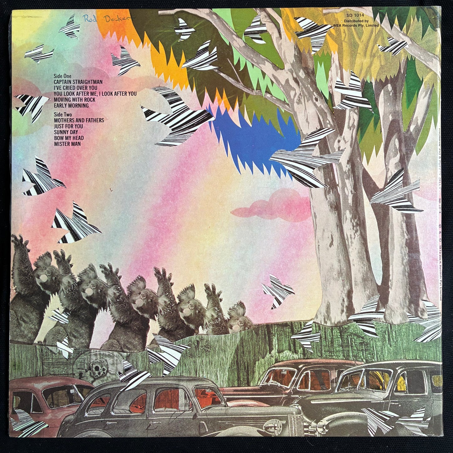THUMP’N PIG & PUFF’N BILLY - DOWNUNDA (USED VINYL 1973 AUS LP M-/EX)