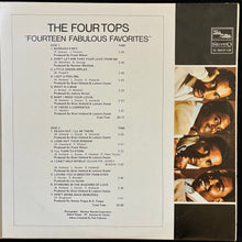 Load image into Gallery viewer, FOUR TOPS - “FOURTEEN FABULOUS FAVORITES” (USED VINYL 1970 NETHERLANDS EX+/EX+)
