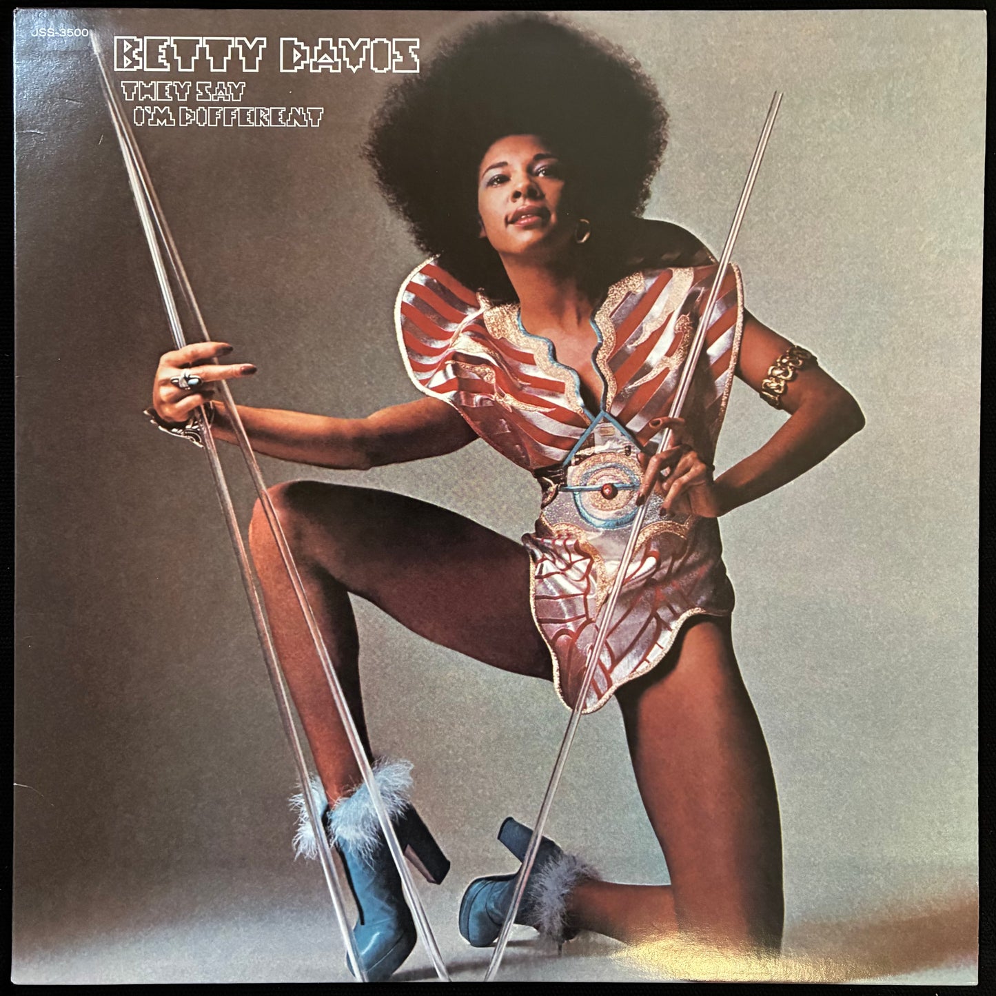 BETTY DAVIS - THEY SAY I’M DIFFERENT (USED VINYL 2007 US M-/M-)