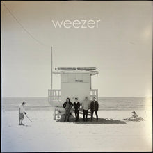 Load image into Gallery viewer, WEEZER - WEEZER (FIRST PRESSING) (WHITE/GREEN/BLUE VINYL) (USED VINYL 2016 US M-/EX+)
