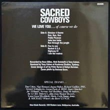 Load image into Gallery viewer, SACRED COWBOYS - WE LOVE YOU… (USED VINYL 1984 AUS M-/M-)
