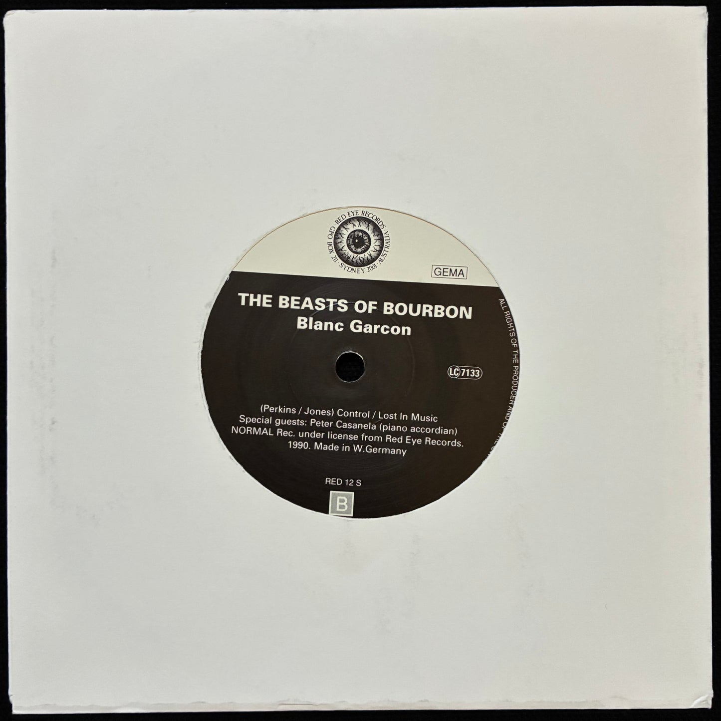 BEASTS OF BOURBON - BLACK MILK (USED VINYL 1990 GERMANY M-/EX+)