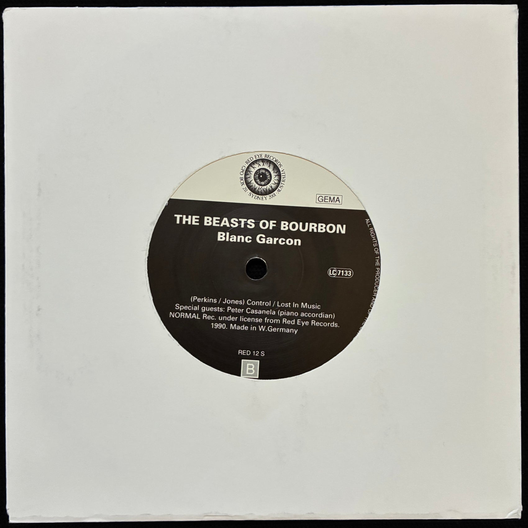 BEASTS OF BOURBON - BLACK MILK (USED VINYL 1990 GERMANY M-/EX+)
