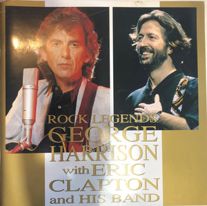 GEORGE HARRISON & ERIC CLAPTON - 1991 JAPANESE TOUR BOOK (USED)