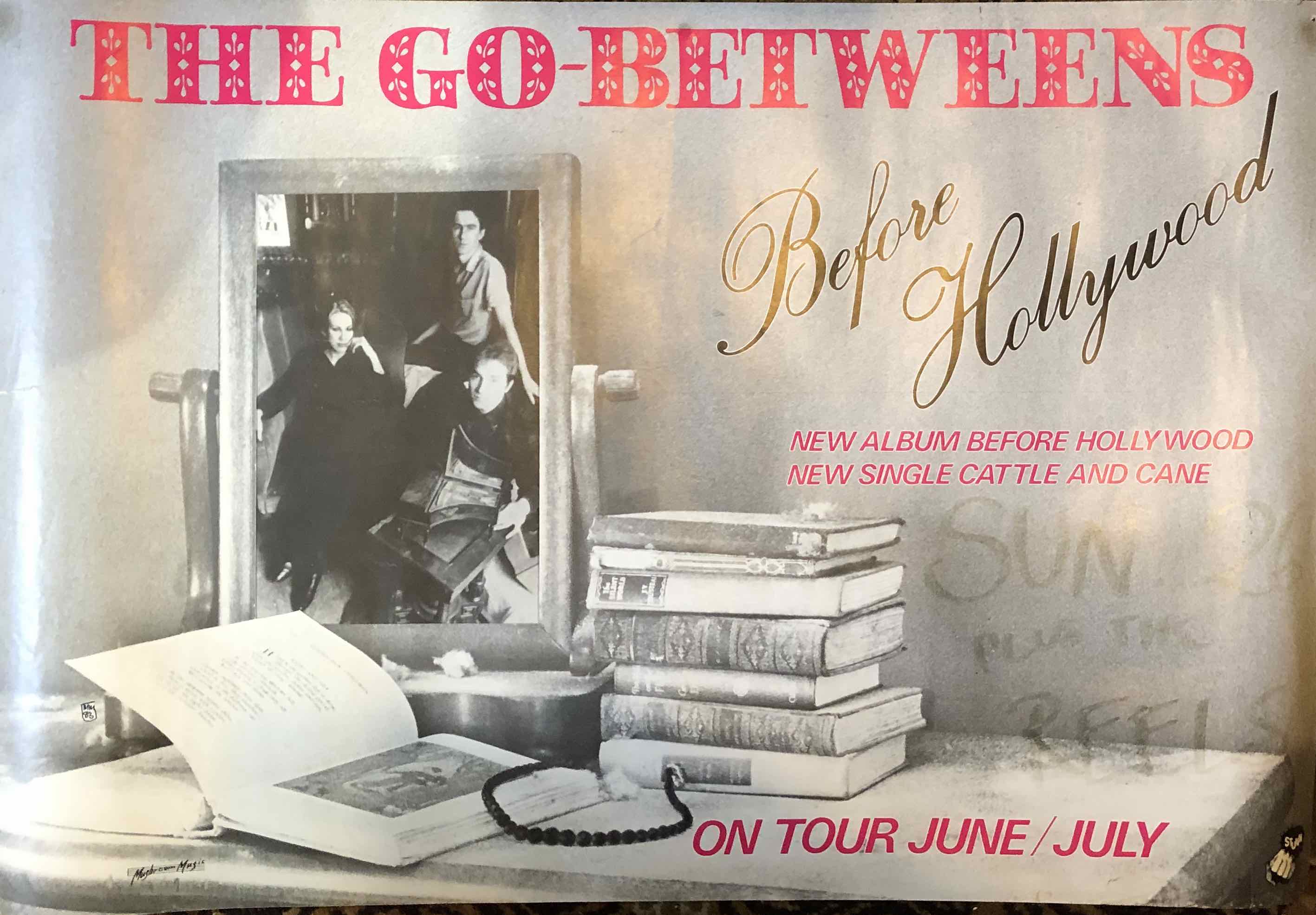 GO-BETWEENS - BEFORE HOLLYWOOD (USED) PROMO POSTER