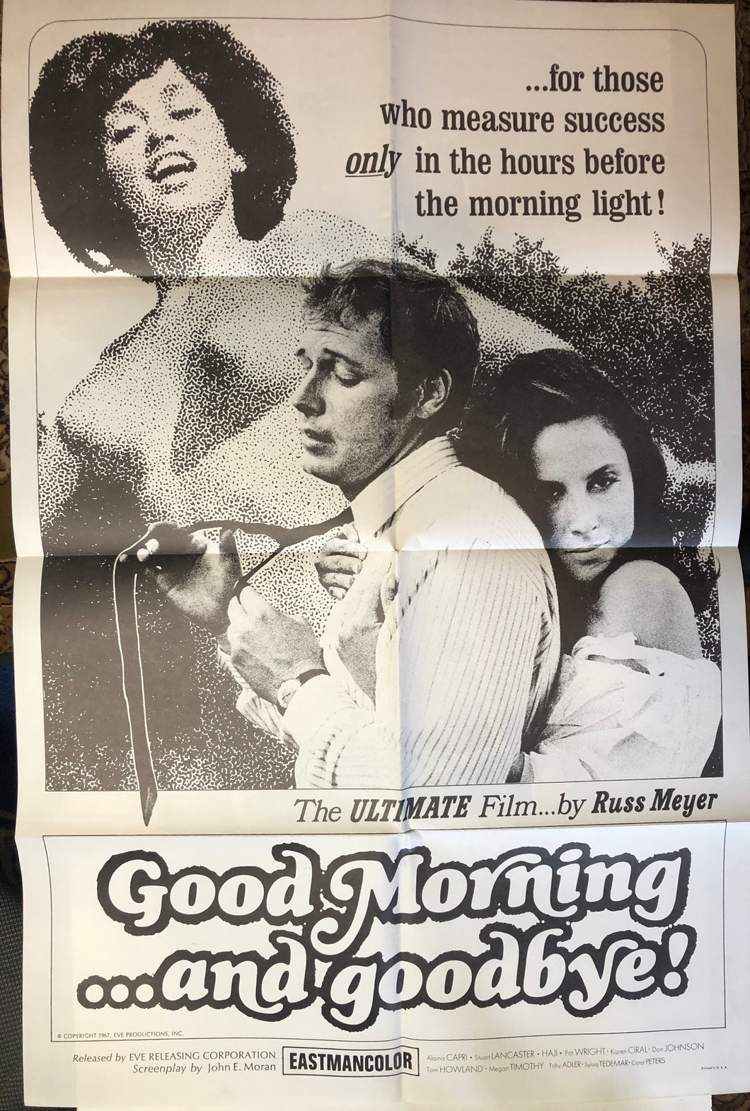 GOOD MORNING...AND GOODBYE! (USED) MOVIE POSTER