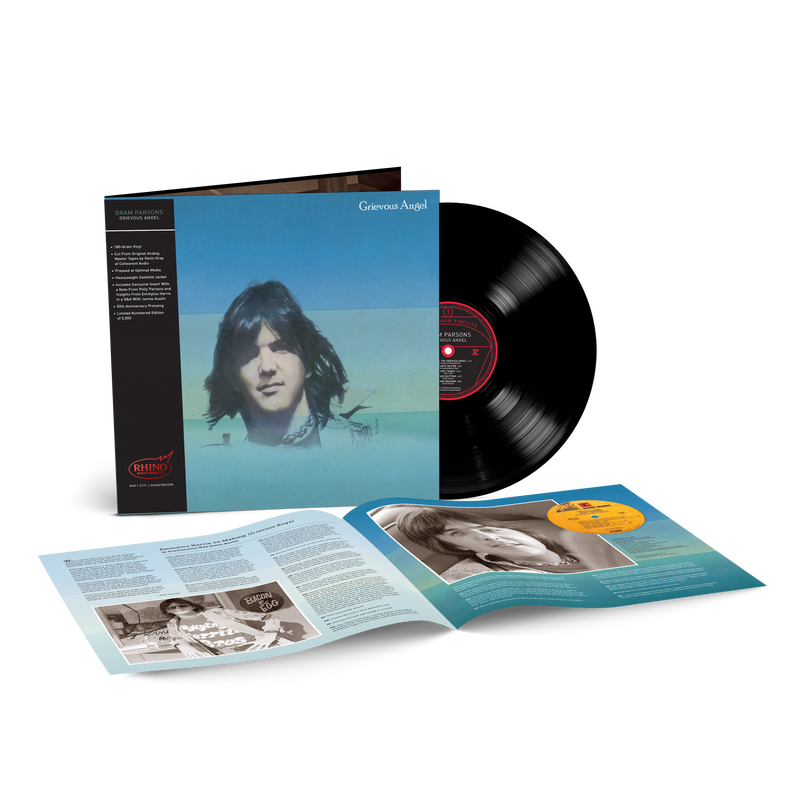 GRAM PARSONS - GRIEVOUS ANGEL (RHINO HIGH FIDELITY) VINYL