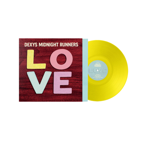 DEXYS MIDNIGHT RUNNERS - LOVE (YELLOW COLOURED) VINYL