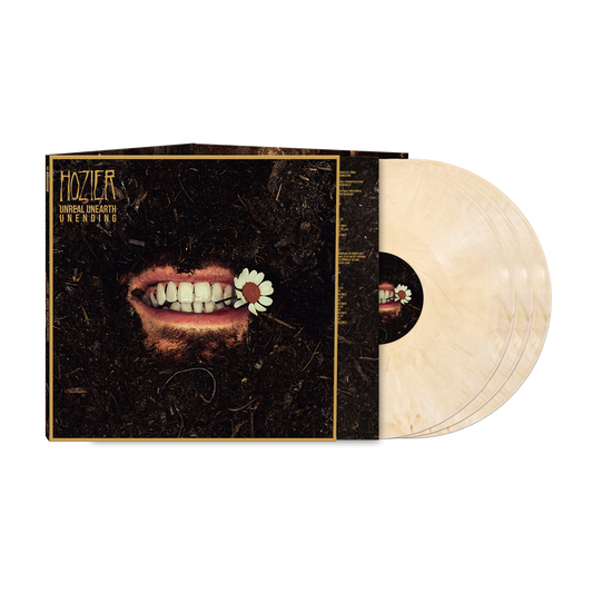 HOZIER - UNREAL UNEARTH UNENDING : DELUXE (3LP) (TOOTH WHITE COLOURED) VINYL
