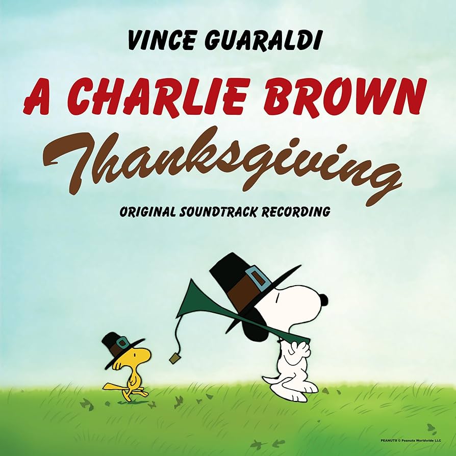 VINCE GUARALDI - A CHARLIE BROWN THANKSGIVING (ECO BLACK) VINYL