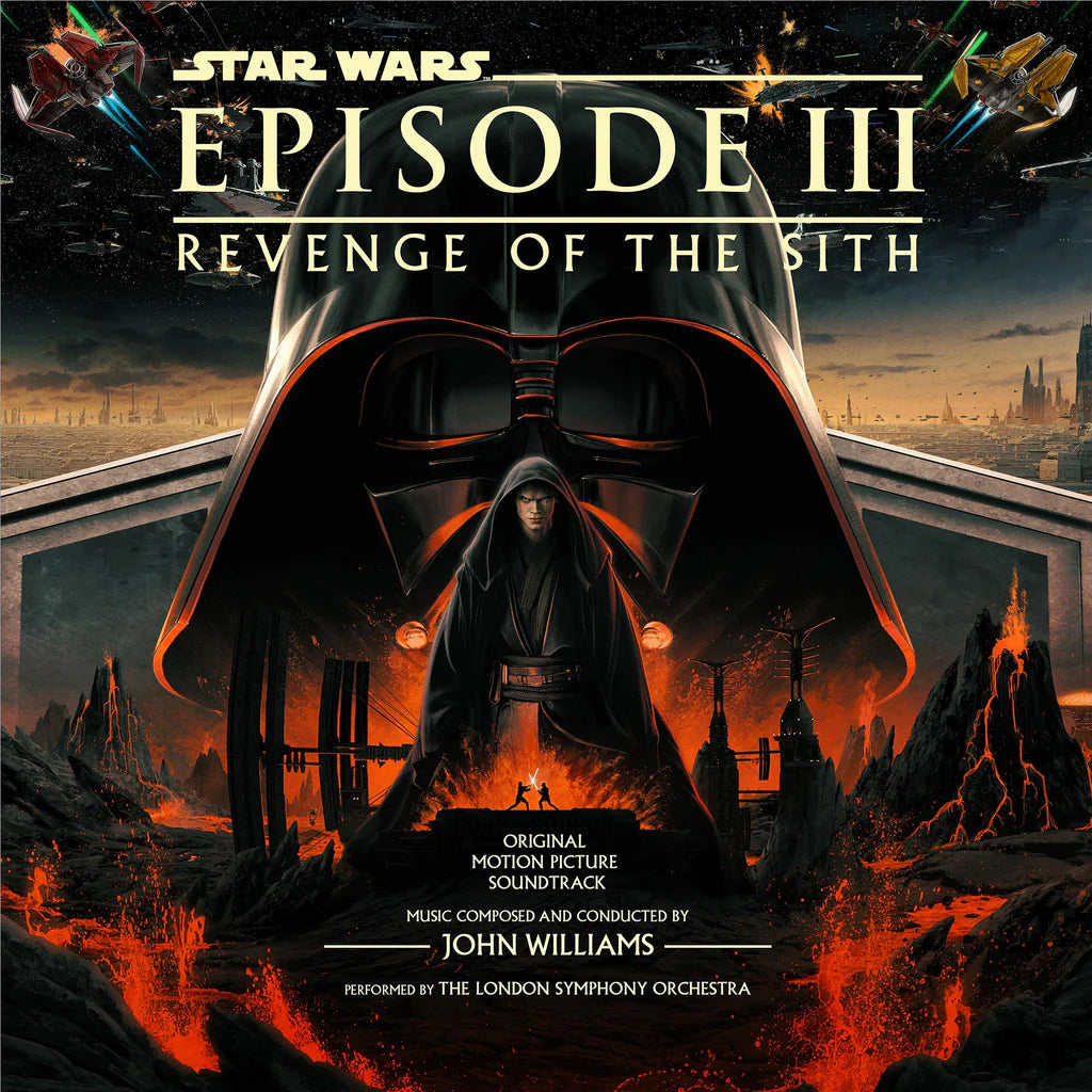 JOHN WILLIAMS - STAR WARS EPISODE III: REVENGE OF THE SITH OST (2LP BLACK) VINYL