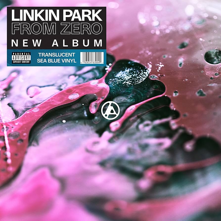 LINKIN PARK - FROM ZERO (SEA BLUE COLOURED) VINYL